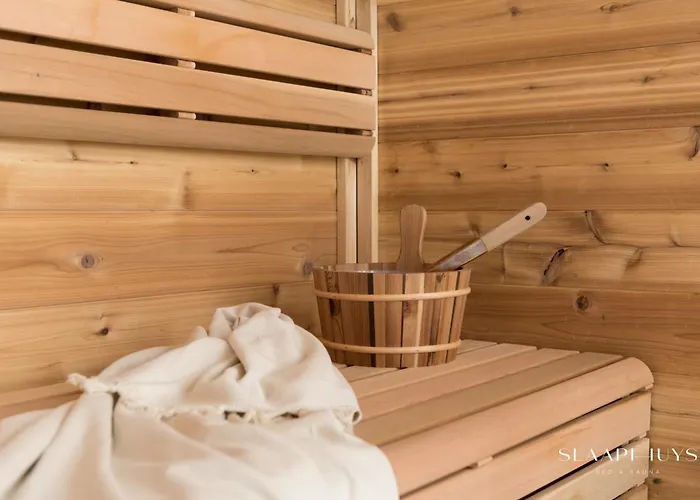 アパート Slaaphuys Bed & Sauna *